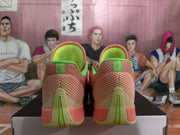 Nike Basketball Shoes in Pink and Lime Green