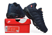 Nike Air Max 95 Denim Sneakers in Navy