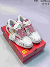 Nike Low-Top Sneakers with Graphic and Color-Block Details