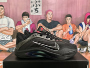 Nike Black Basketball Shoes with Red Accents