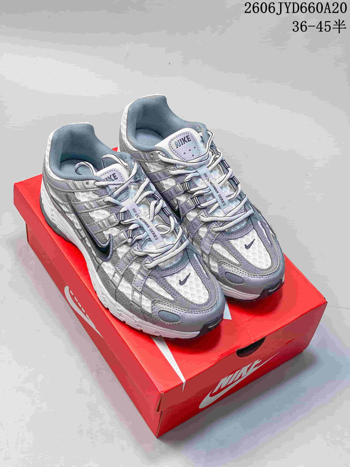 Nike P-6000 Sneakers in Silver and Grey