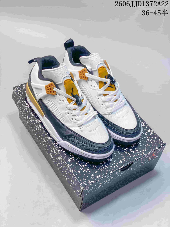 Jordan Spizike Low Sneakers White Navy Gold FQ1579-001