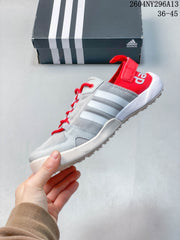 adidas TERREX DAROGA TWO 13 H.RDY Water Shoes, Gray and Red