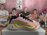Jordan Basketball Sneakers Black, Pink and Lime