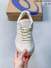 ASICS GEL-FLUX Running Sneakers, Ivory and Peach