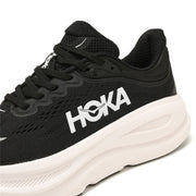HOKA Bondi 9 Black White Running Shoes 1162011-BWHT