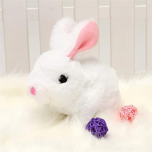 Interactive Walking Talking Bunny Toy | Educational Plush Rabbit for Kids