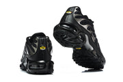 Nike Air Max Plus Black and Silver Sneakers