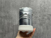 Jordan 1 High Metallic Silver Sneakers