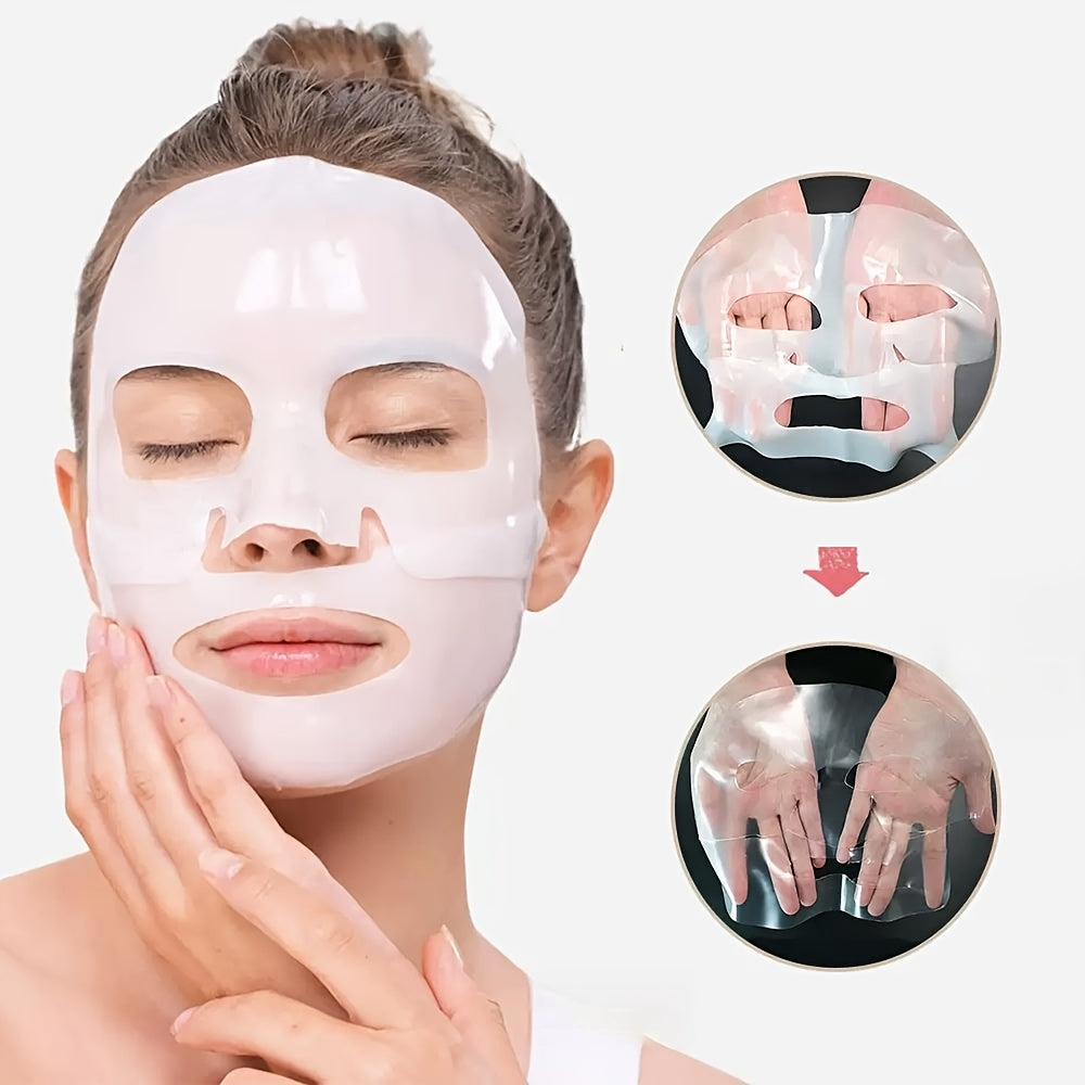 16 Pieces Of Collagen Masks, Containing Hyaluronic Acid And Collagen, To Firm The Light Beige, Korean Skincare Products, The Perfect Christmas Skincare Set, A Gift For Girls.