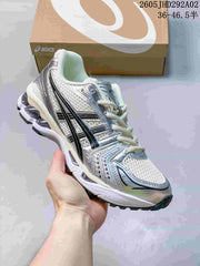 ASICS GEL-KAYANO 14 Silver Mesh Sneakers 1201A019-700