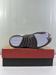 Jordan Air Jordan 12 Retro White Brown Sneakers FZ5026-100