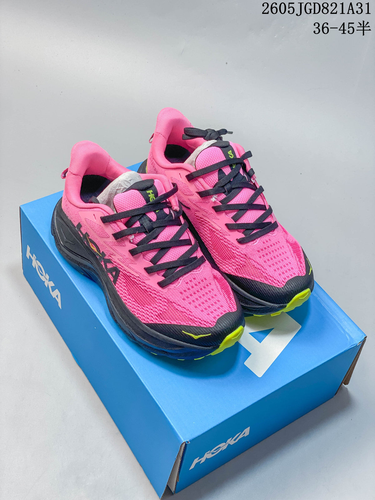 HOKA Challenger 8 Pink Trail Running Shoes 2605JGD821A31