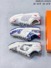Nike SB Dunk Low Stüssy-Style Sneakers, Light Gray FC1688-206