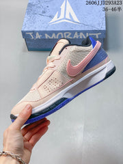Nike Ja 1 EP Basketball Shoes, Pink and Blue, DR8786