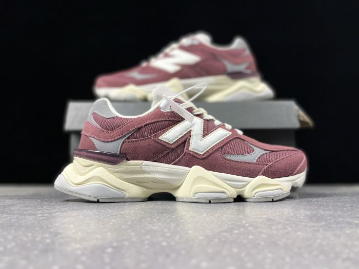 New Balance 9060 U9060VNA Burgundy Sneakers