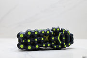 Nike Air Liquid Max Sneakers Black and Volt Green