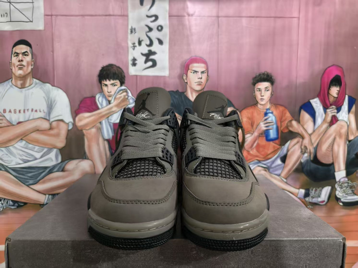 Nike Air Jordan 4 Sneakers Brown