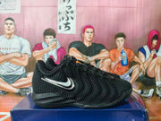 Nike Black Basketball Sneakers with Silver Swoosh
