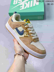 Nike SB Alleyoop Low-Top Skate Shoes, Multicolor