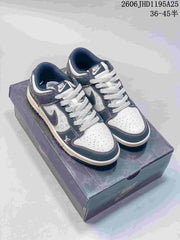 Nike Dunk Low x Louis Vuitton Print-Panel Sneakers