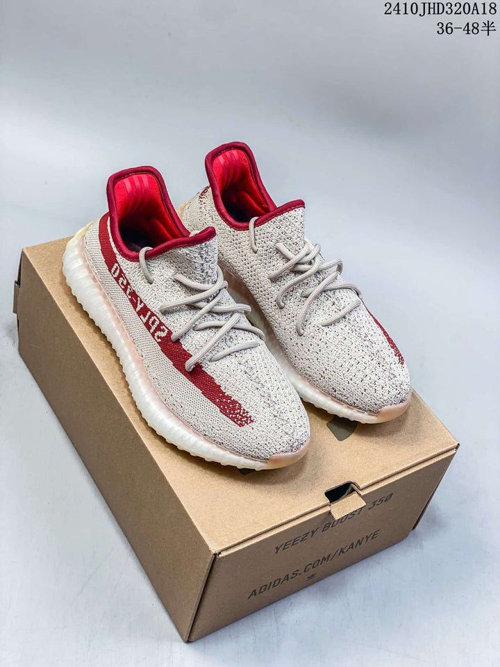 Adidas Yeezy Boost 350 V2 Cream Red Sneakers