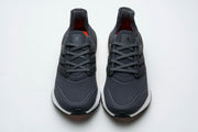 adidas UltraBoost 21 Running Shoes, Charcoal and White FY0372