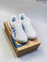 ASICS Gel-Contend 4 White and Blue Running Shoes