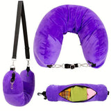 🏆Flash Sale⚡ 50K+ SOLD! Almost Gone💥Stuffable Travel Neck Pillow
