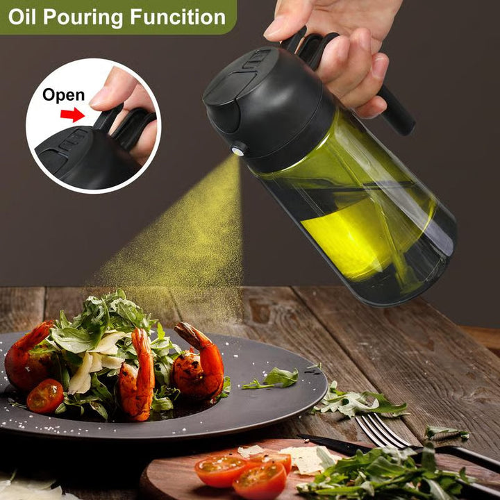 🎁HOT SALE💕2 in 1 Glass Oil Sprayer & Dispenser🔥