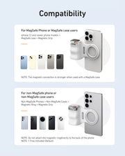 TELESIN Fun Shot Magnetic Phone Camera Grip & Magnetic Selfie Light Bundle Kit